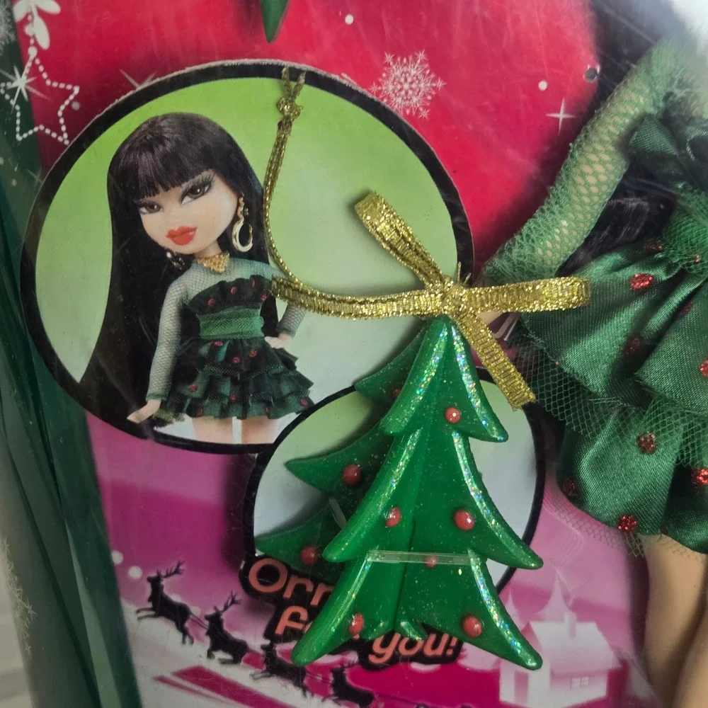 Bratz Holiday Jade Doll 515296 Collectible, New Open Box, Box‎ Damaged Taped